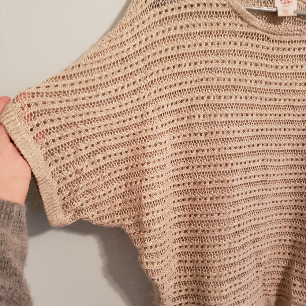 Mossimo Crochet Knit Top - Picture 4 of 5